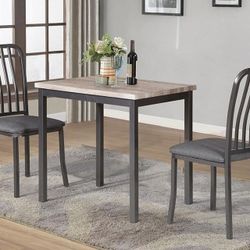 BRAND NEW 3pc Metal Small Dining Set