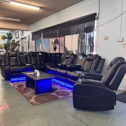 🥳Flash Deal🥳Brand New 3pc Reclining Sofa, Reclining Loveseat And Recliner Chair $1899, Finance Available, Delivery Available 