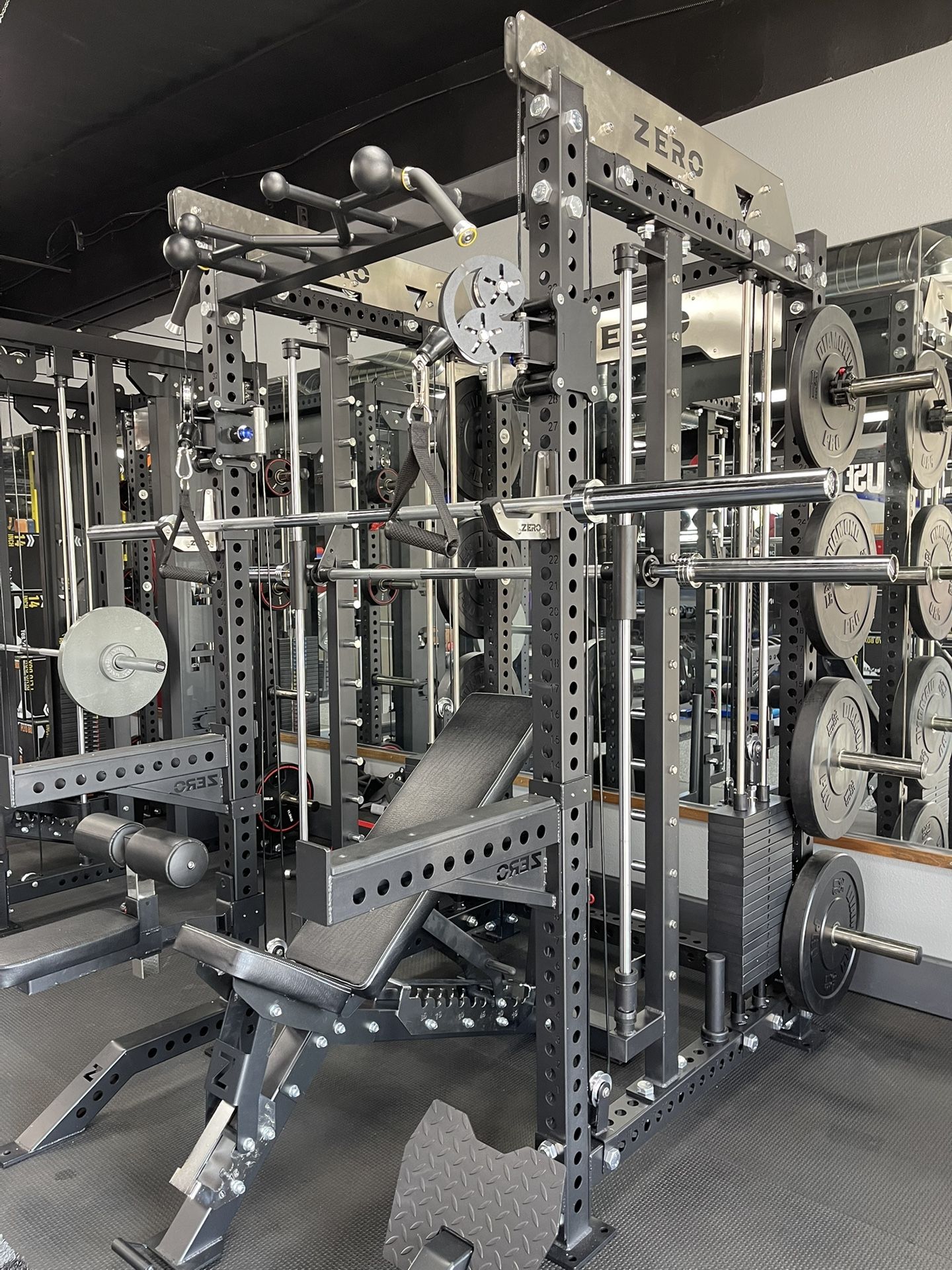 ALL IN ONE SMITH MACHINE🔹SQUAT RACK🔹FUNCTIONAL TRAINER