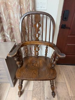 Antique solid wood chairs Virginia house $10 each