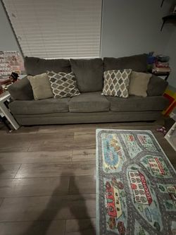 Dark Grey sofa bed, needs a new replacement mattress