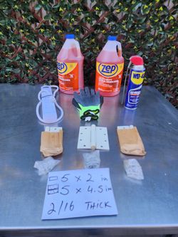 3pc set heavy duty door hinges & the rest..all new..all $15