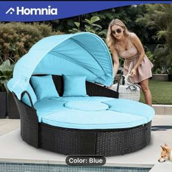 Daybed outdoor 5 pieces with adjustable tabletop ( new )
