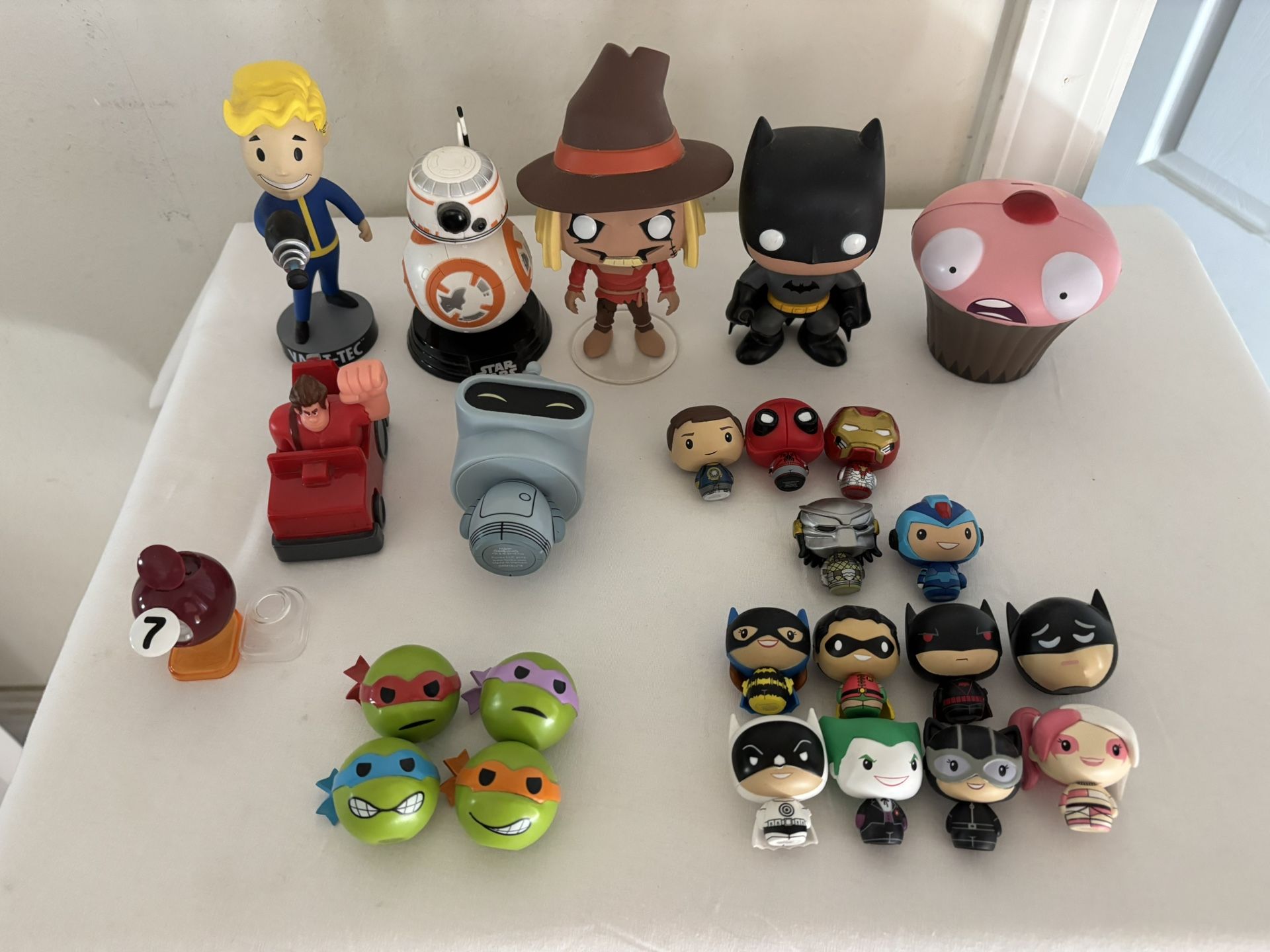 Collectibles - Funko, Fallout, Marvel, Batman, Star Wars, TMNT - Loose
