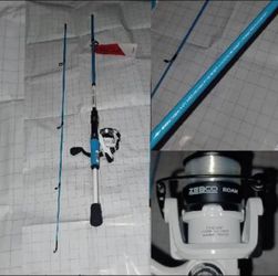 Brand New Spinning Combo 6' With Cajun Fishing Lin