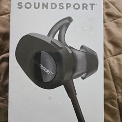 Bose SoundSport Wireless Sports Bluetooth Earbuds, Black