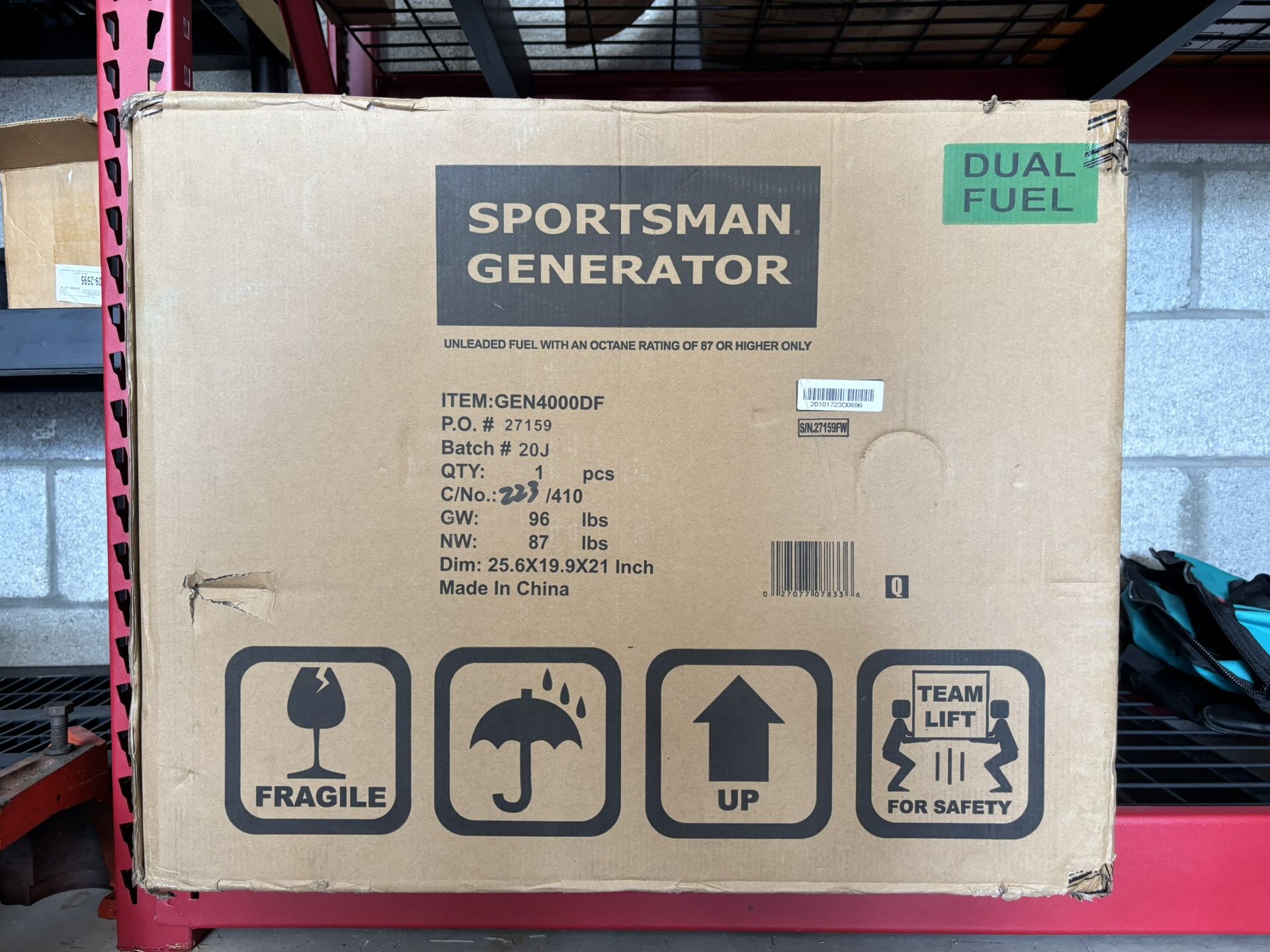 Sportsman Generator