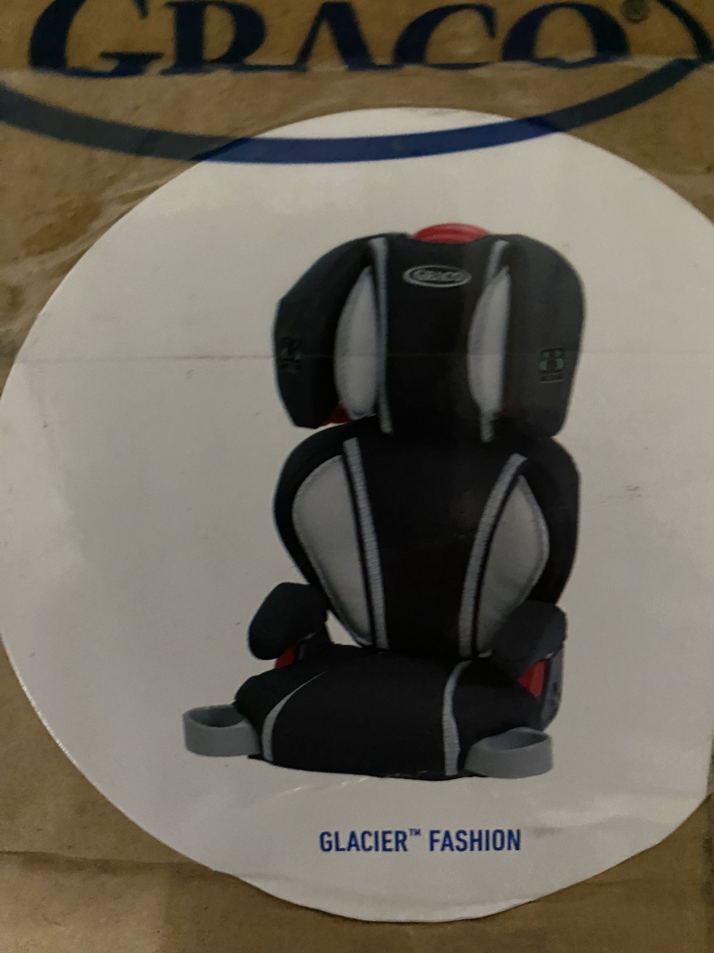 NEW In Box! Graco Turbo Booster High back- Glacier Fashion