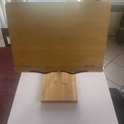 BAMBOO Rotating Book stand