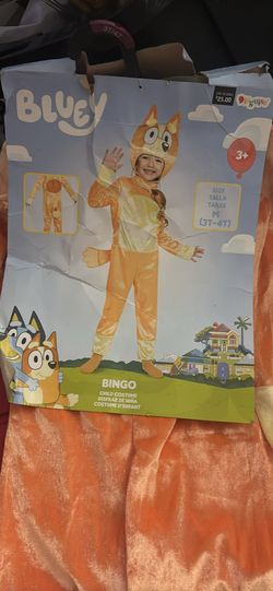 New kids Bluey Bingo costume size M 3T-4T PUO near Cedar and Shepherd