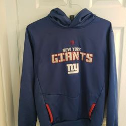 New York Giants youth sweatshirt size ex large, hardly worn in very good condition