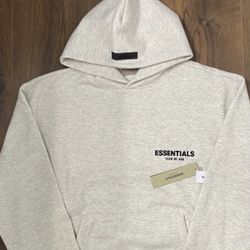 Essentials Hoodie (Light Oatmeal)