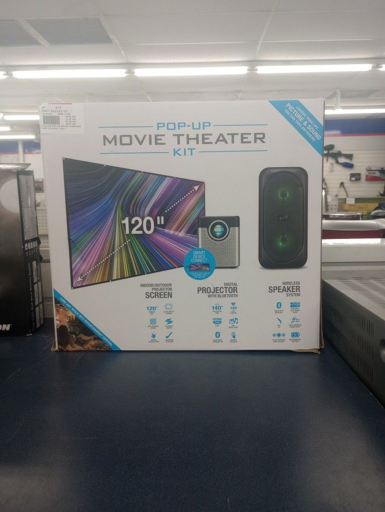 Pop Up Movie Theater Kit