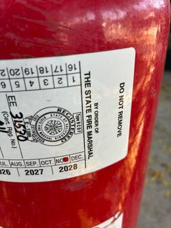 Fire extinguisher
