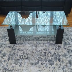 Glass Coffee Table Set Of 3 Piece