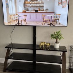 Modern Black TV Stand
