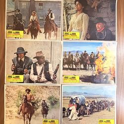 Original 1972 "Buck and the Preacher" Lobby Card Set (6 Cards) – Sidney Poitier
