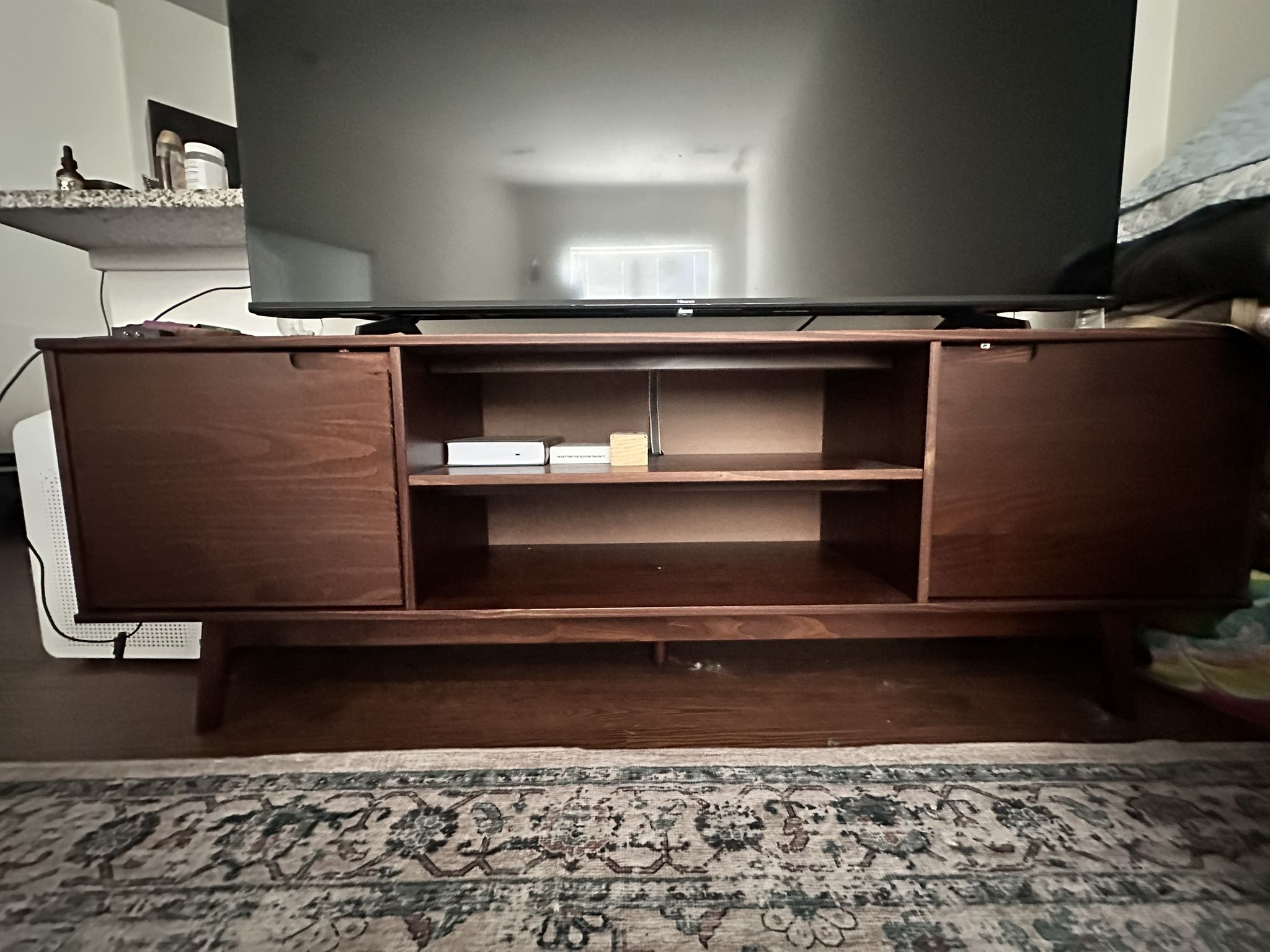 Walker Edison 70” Mid-Century TV Stand