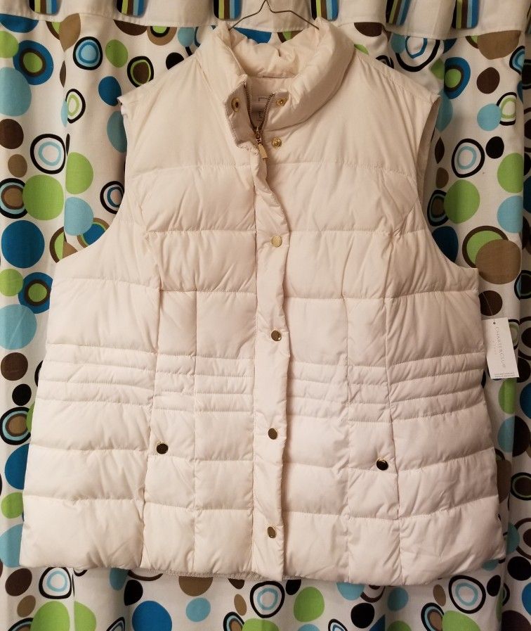 Charter Club Women's Quilted Puffer Sleeveless Vest/2X/Never Worn 