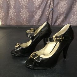Fredericks Of Hollywood Black Heels Size 9 1/2