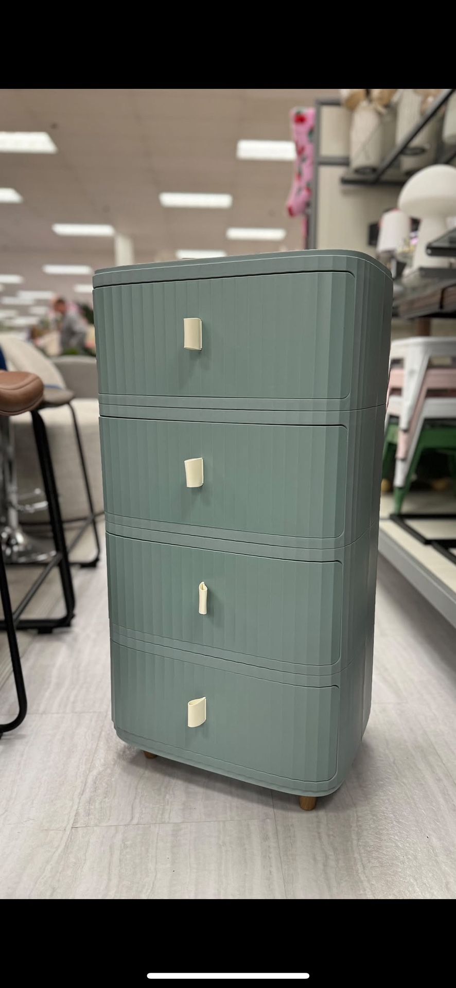 4 Drawer Blue Organizer