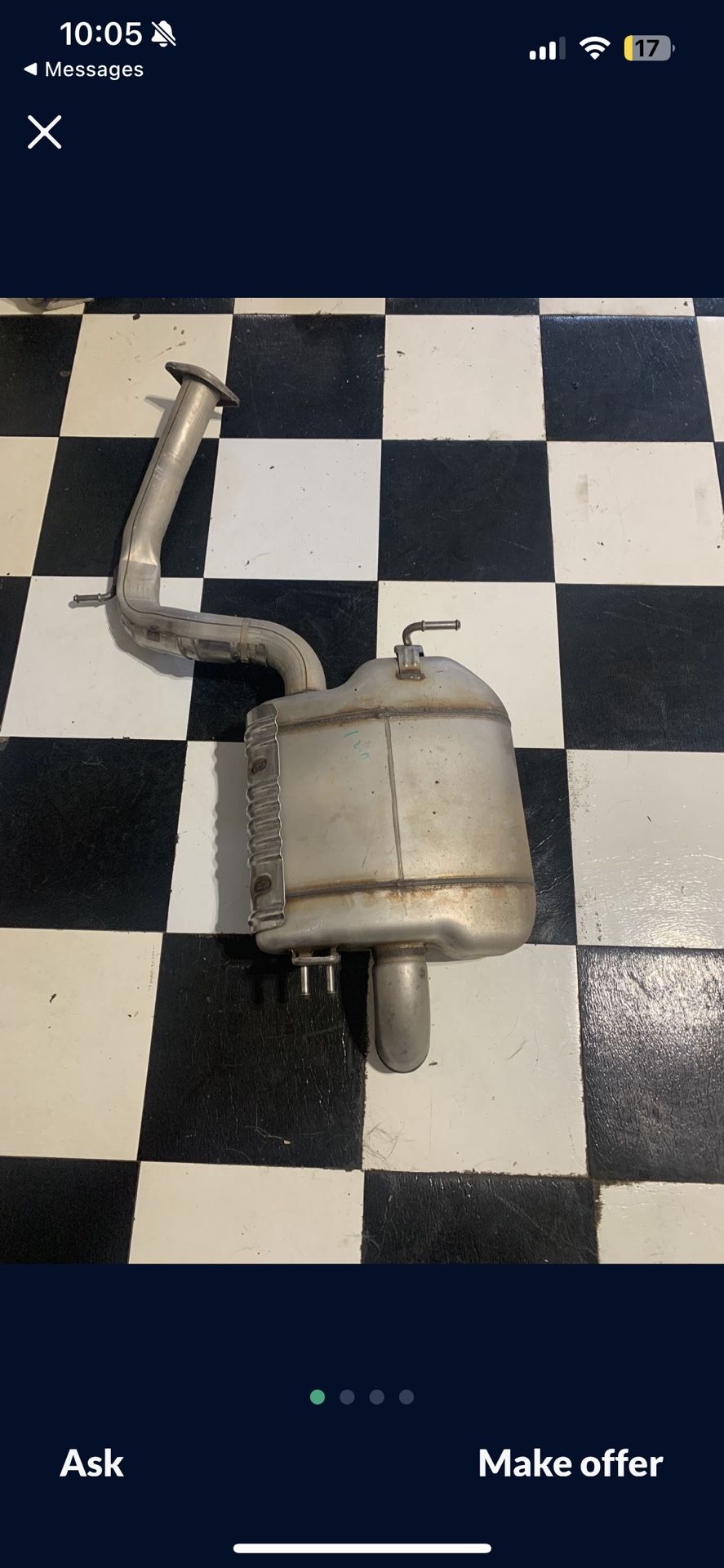 2023 Hyundai Santa Cruz Stock Exhaust 2.5T