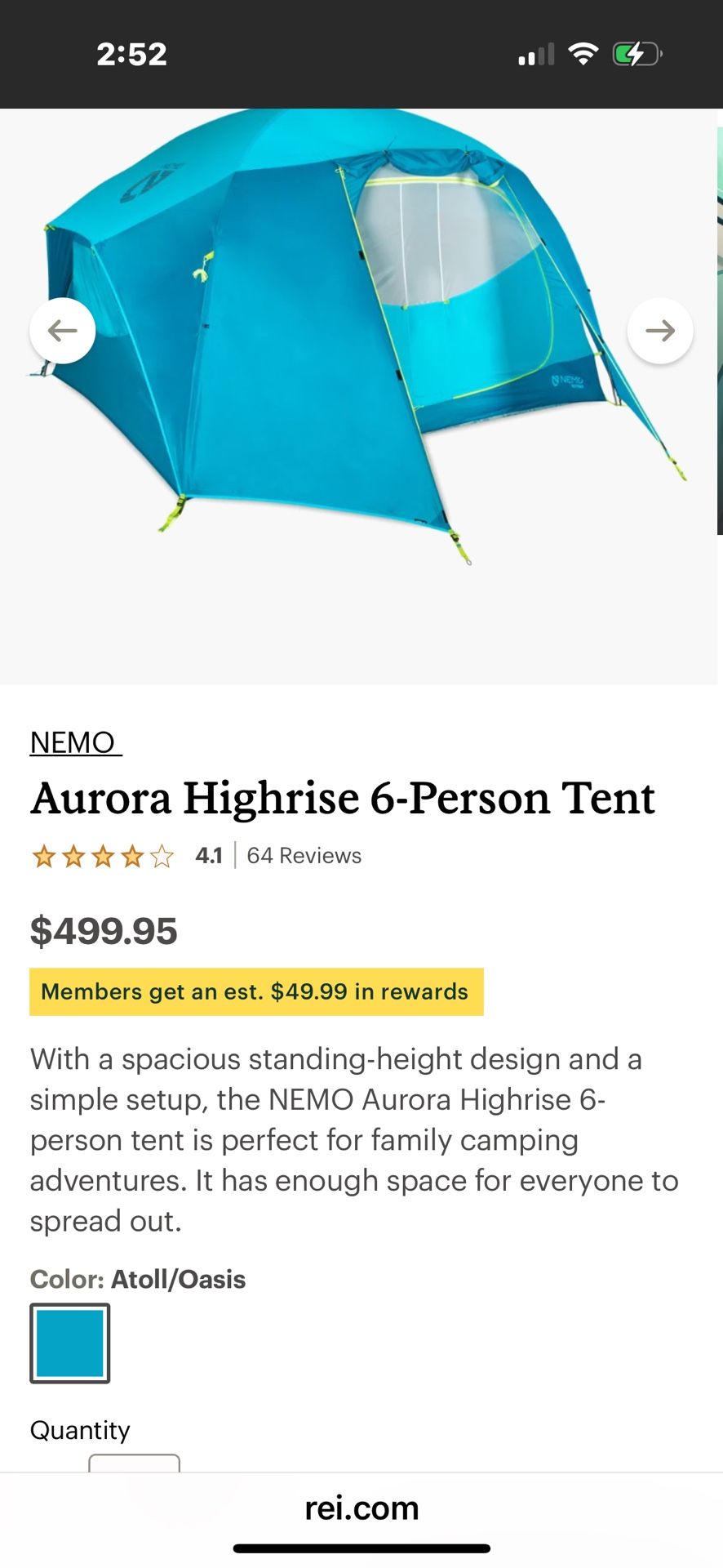 Aurora Highrise 6-Person Tent