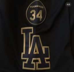 Ohtani Black Gold Dodgers Men Jersey