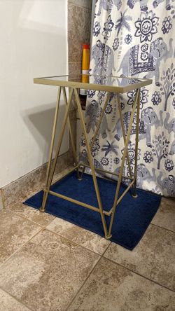 Aeriva Square Metal Modern Table