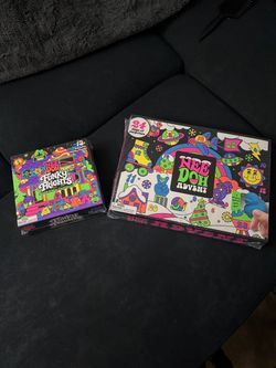 Nee Doh Funky Frights & Advent Calendar Bundle