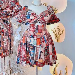 Summer Mini Dress / Small - Medium Available 
