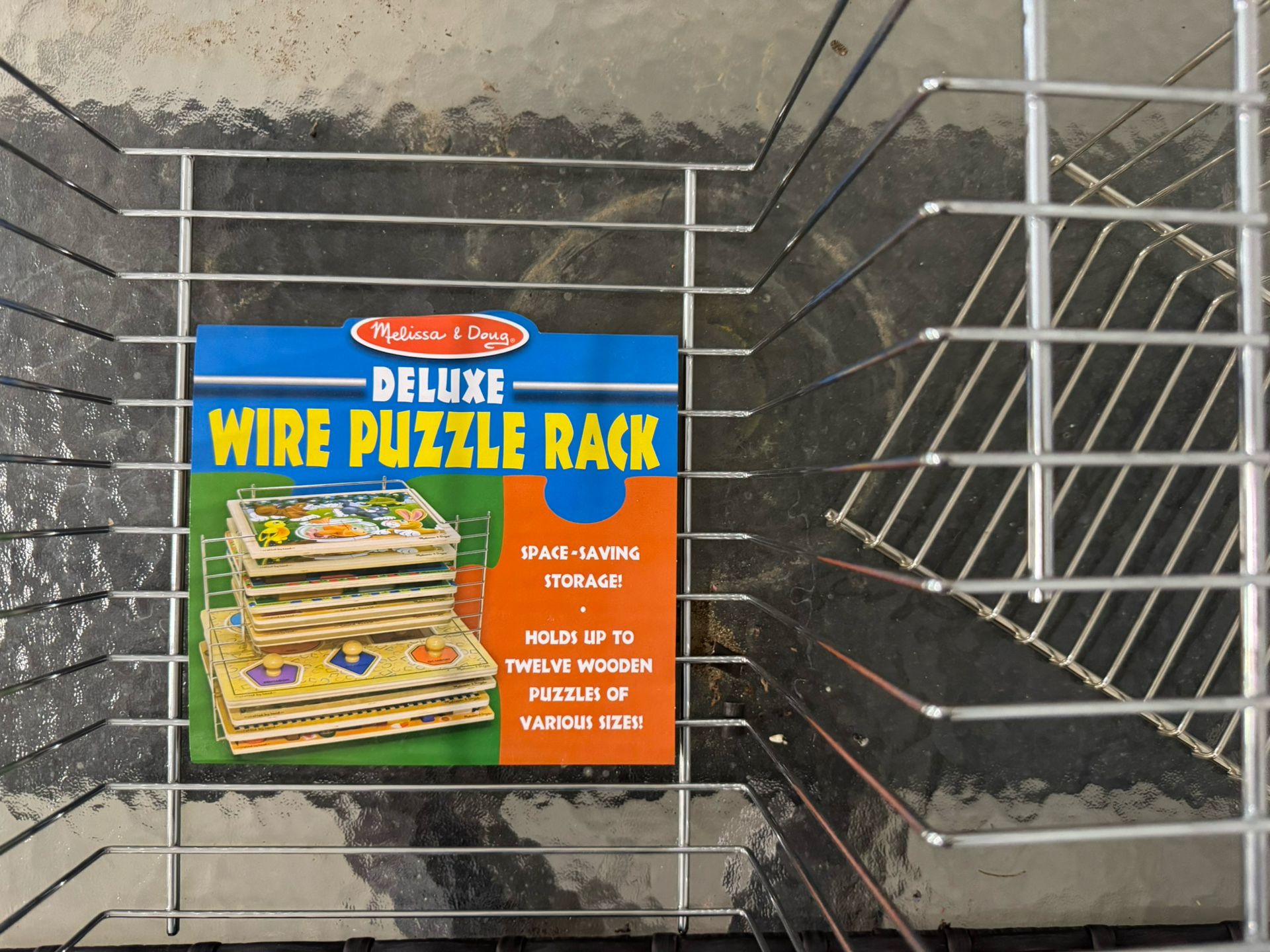 Wire Puzzle Rack