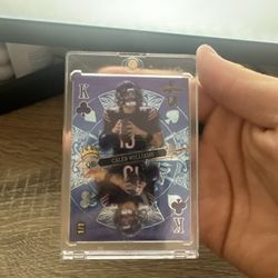 2024 Wildcard 5 Card Stacked Deck Rc Caleb Williams Mirror Mirror 