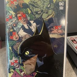 Batman Reptilian #1 (DC Comics, 2021) Variant Cover