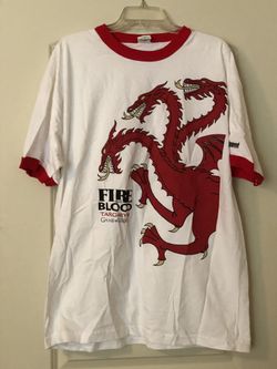 XL - Game of Thrones- Fire & Blood Shirt