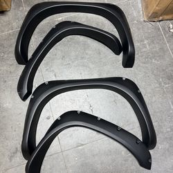 2002 To 2008 Dodge Ram Missing Hardware Fender Flares Matte Black Guardabarros Para Dodge Ram