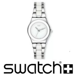 Swatch Ladies Watch Irony Medium Tresor Blanc YLS141GC