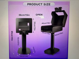 Brand new photobooth printer stand for event/weddings