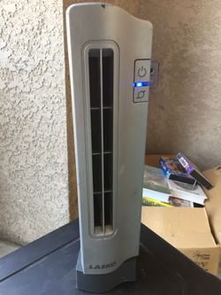 Lasko fan moves back and forth