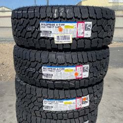 Tacoma Trd Tires New 265 70R17 Falken Wildpeak AT 4W $750 Install Mount And Balance 