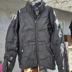  Vans Black Puffer Jacket 