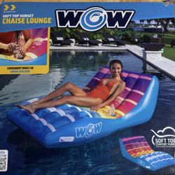 water chaise lounge
