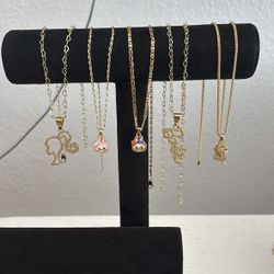 Labubu Gold Dipped Necklace 