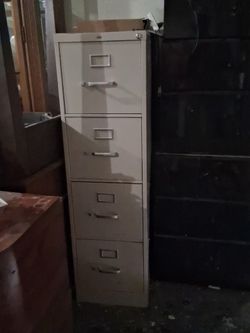 4 Drawer Metal Filing Cabinet