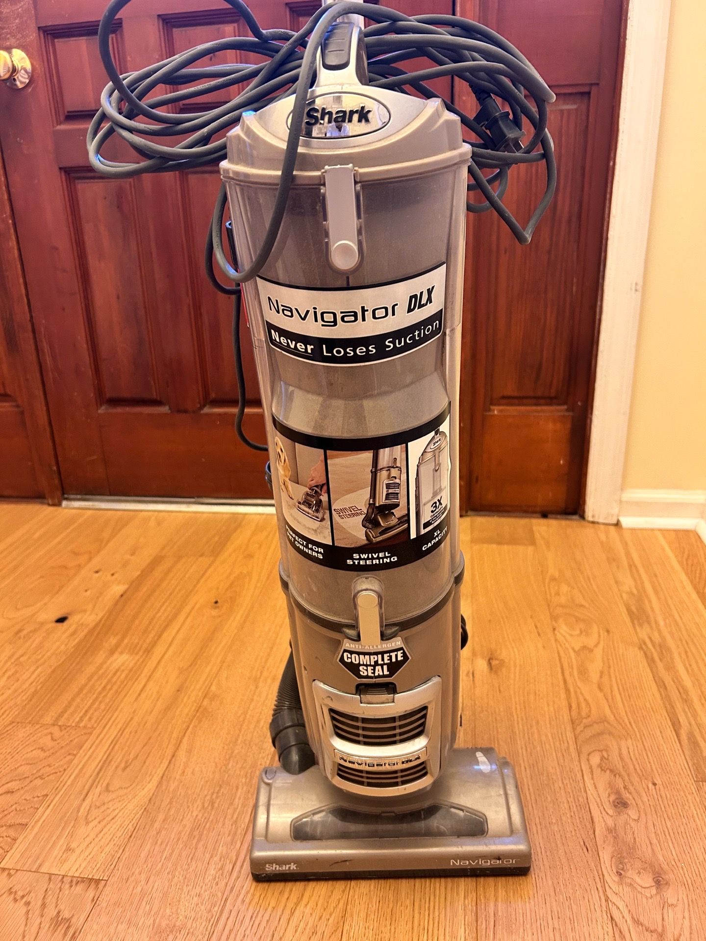 Shark Navigator DLX Upright Vacuum Never Loses Suction