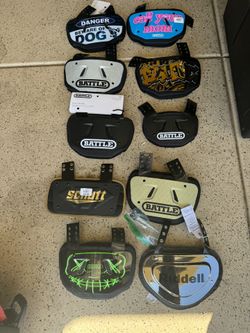 Football Back Plate Youth Pads