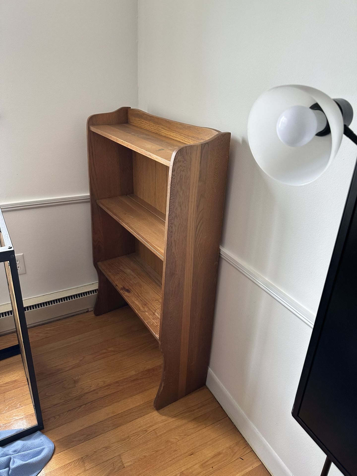 Solid Wooden Bookshelf