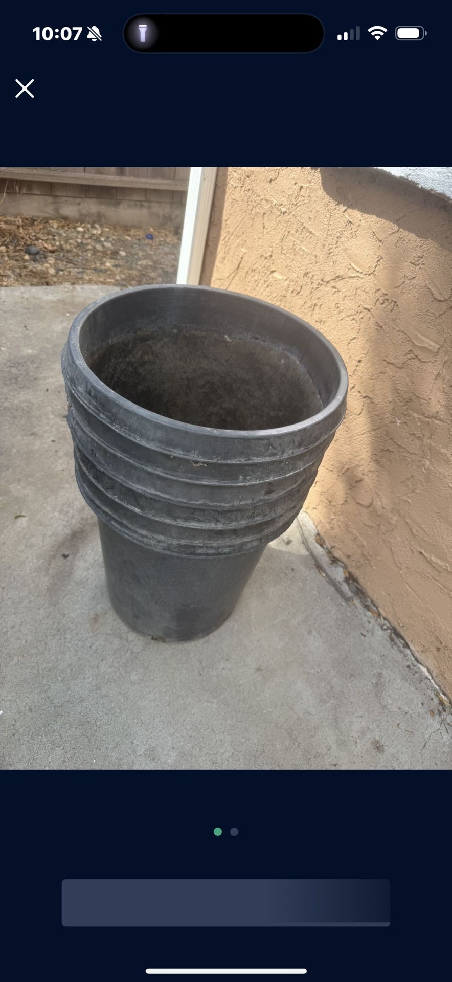 15 Gallon Planters 