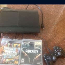 PS3 Slim 250 Gig 
