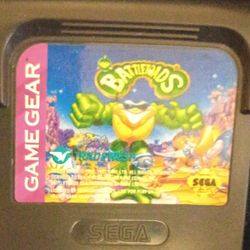 VINTAGE GAME BATTLETOADS BY GAME GEAR EXTREME GAMING 1993